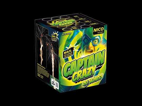 NICO Europe - Captain Crazy, 20 Schuss
