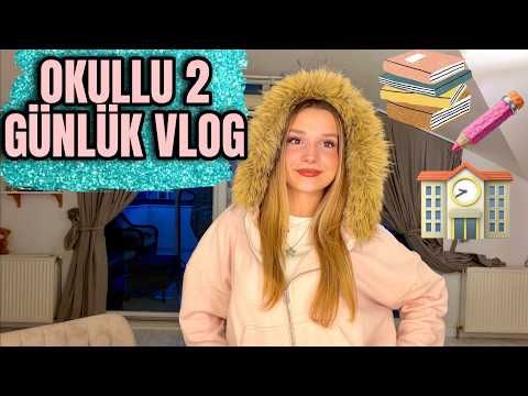Okullu İki Gün Vlog. Ecrin Su Çoban