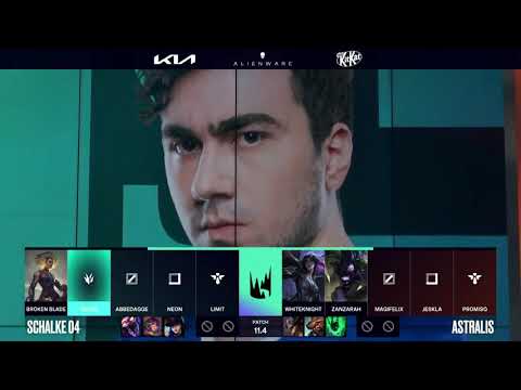 LEC SPRING 21 - DAY 15 GAME 1 (S04 vs AST)