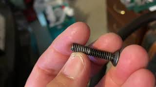 Repairing a loose screw that won
