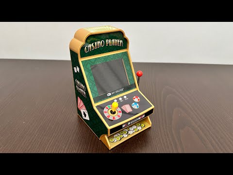 My Arcade Casino Player Arcade Gaming Toys Unboxing & Review 