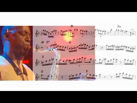 Marcus Strickland - Early Morning Blues (transcription + Chris Potter)