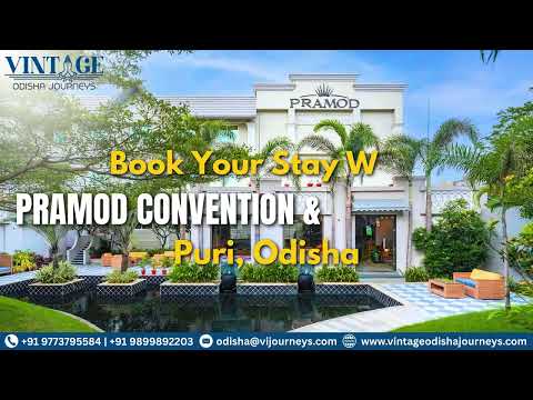 🌊 Pramod Convention & Beach Resort, Puri | Experience Luxury by the Sea | Vintage Odisha Journeys ✨