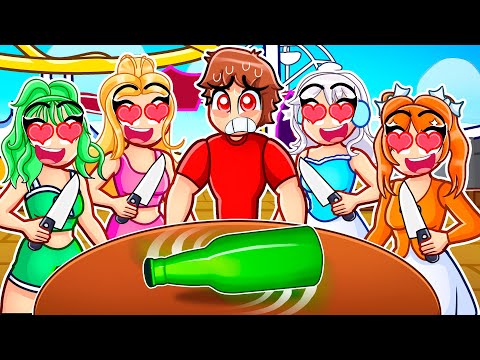 GTA 5 but it's SPIN THE BOTTLE With MY CRAZY FAN GIRLS