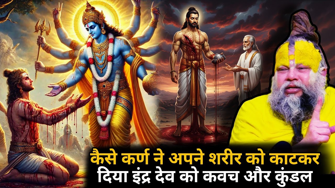 क्यों कहा जाता है सूर्यपुत्र कर्ण को सबसे बड़ा दानवीर 🤯कैसे इंद्र देव ने छल से मांगे कवच और कुंडल