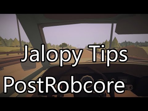 Jalopy - Tips for Beginners by a Beginner