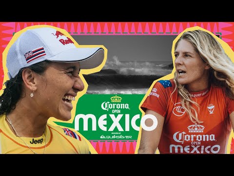 Carissa Moore vs Stephanie Gilmore - Semifinals HEAT REPLAY Corona Open Mexico