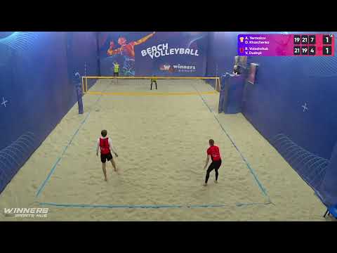 00:30 A. Yermakov / D. Kharchenko - R. Voloshchuk / V. Dudnyk 27.01.2023 | Winners Beach Volleyball
