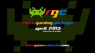 Retrogaming Pickups April (and a little bit of May) 2015