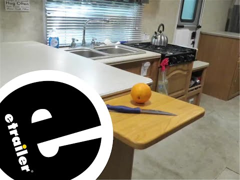 etrailer | Camco Oak Accents RV Countertop Extension Feature Review