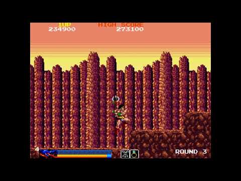 Rastan Saga 1987 Taito Mame (Pc) 1 coin Game over