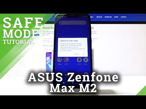 How to Activate Safe Mode in ASUS ZenFone Max M2 - Unlock Hidden Mode