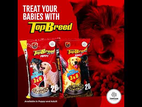 TOPBREED ADULT & PUPPY DOG MEAL | JIMSAN