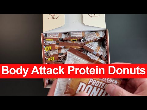 Body Attack Protein Donut, 13% Protein aus hochwertigem Egg- und Whey Protein, Palmölfrei | Unboxing