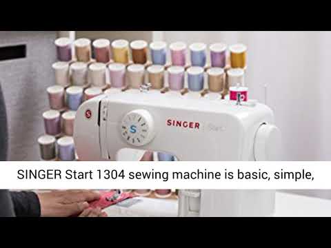 SINGER 57 Applications-Perfect Made Easy-Start 1304 6 Built-in Stitches-Free Arm Best Sewing Machine