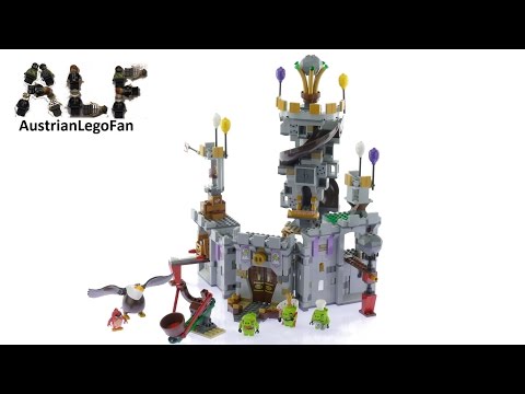 Vidéo LEGO Angry Birds 75826 : Le château du roi cochon