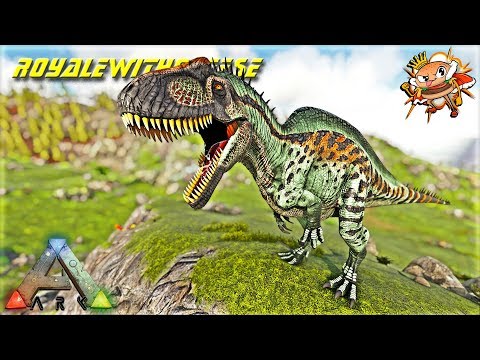 How To Tame An Acrocanthosaurus! Brand New Modded Ark Dino! - Ark: Survival Evolved [Cluster E92]
