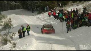 preview picture of video 'Rallye de Monté Carlo 2010 - Es 6  Saint Bonnet - Saint Bonnet'