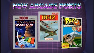 New Arcade Ports - Atari 2600-7800 & Colecovision