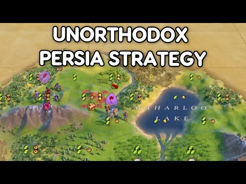 This Unorthodox Persia Strategy is my Favourite way to play - Civ 6 Persia