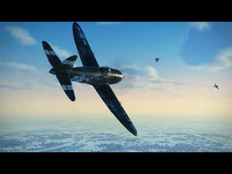 IL-2 Battle Of Bodenplate, P-47D vs Fw-190D "Luftwaffe's bad day".