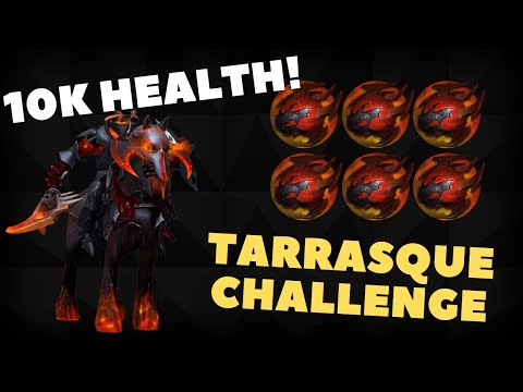 When You Buy 6 Tarrasques With Chaos Knight.