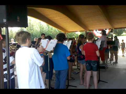 Natinal Anthem as play by RSMS band!