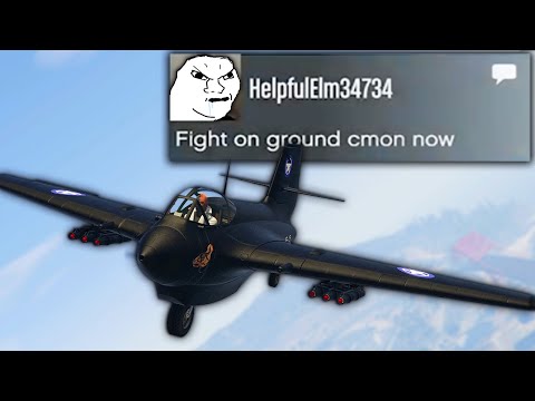 High KD Tryhard Struggles Against My Starling After Attacking Me (GTA Online)