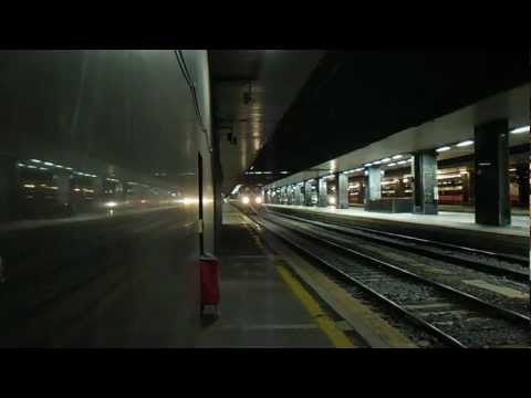 E656.492 in partenza con l' ICN 1955 Roma Termini - Siracusa/Palermo Centrale