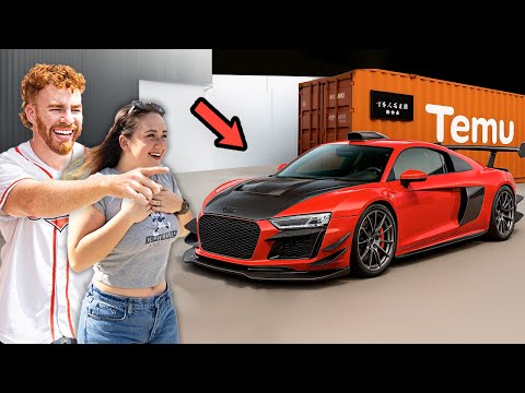 BUILDING a $150,000 AUDI R8 From TEMU!!