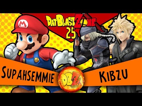 DAT BlastZone 25 - Singles Top 8 - Losers Semi - Supahsemmie vs. Kibzu
