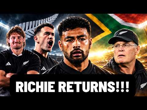 RICHIE RETURNS!!! | ALL BLACK SIDE TO LEVEL THE SERIES?? | SOUTH AFRICA vs NEW ZEALAND 4th TEST