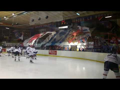 Hockey - Curva del Milano - Coreografia