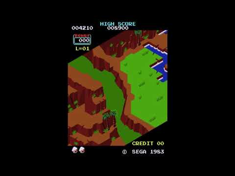 Congo Bongo Longplay (Arcade Version)