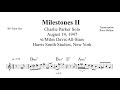 Charlie Parker on Milestones II - August 14, 1947