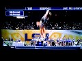 Look Closely Gymnast Girl Exposes Her Vagina On Balance Beam During Flip