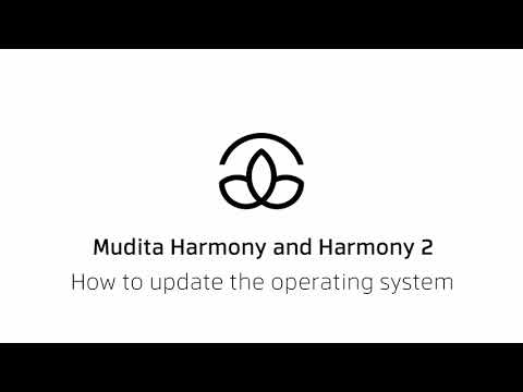 Mudita Harmony 2 - How to update the operating system