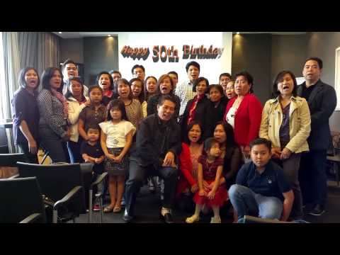 Birthday greetings for Pastora Ladona's 50th Birthday