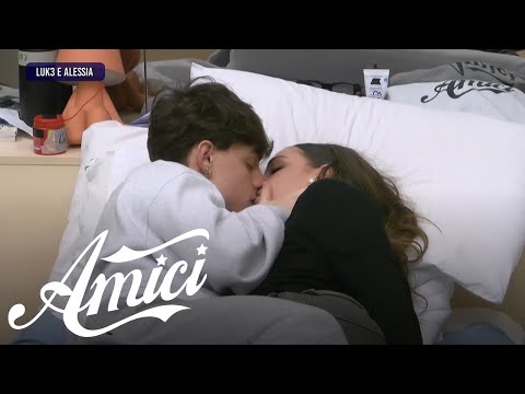 Amici 24 - Il bacio tra Luk3 e Alessia