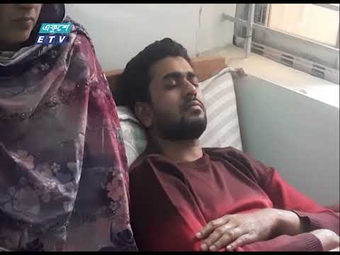 শিক্ষার্থীকে গুলি করা শিক্ষক শাস্তির দাবীতে অবস্থান কর্মসুচি পালন