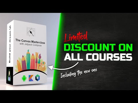 Get the Canvas Masterclass with Jetpack Compose (LIMITED DISCOUNT!)