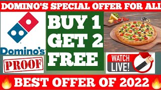 Buy 1 get 2 freee domino's pizza | domino's pizza offer | pizza waale |   #21