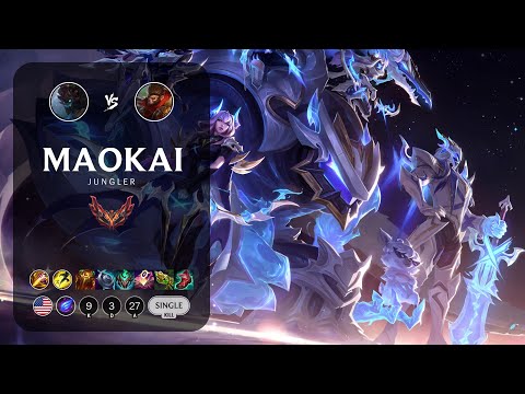Maokai Jungle vs Wukong - NA Grandmaster Patch 13.13