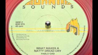 Pablo Gad - What Makes A Natty Dread Cry