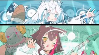 KONKONBeastフブミオVer #ホロライブ #白上フブキ #大神ミオ #cover #vtuber #切り抜き 