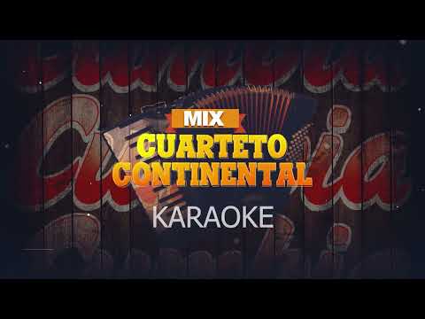 Víctor Romero ft Kike Farro - Mix Cuarteto Continental (Karaoke Oficial)