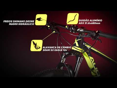 Vídeo - Bicicleta Audax Auge 555 29" Sram SX 12v 2020