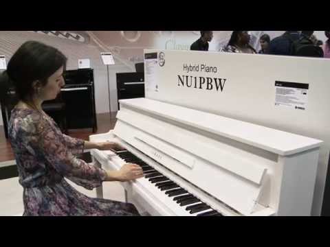 Yamaha Hybrid Piano NU1PBW - Musikmesse 2015 - DE