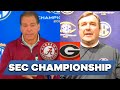 Nick Saban & Kirby Smart on SEC Championship, Rivalry, & MORE | CBS Sports HQ