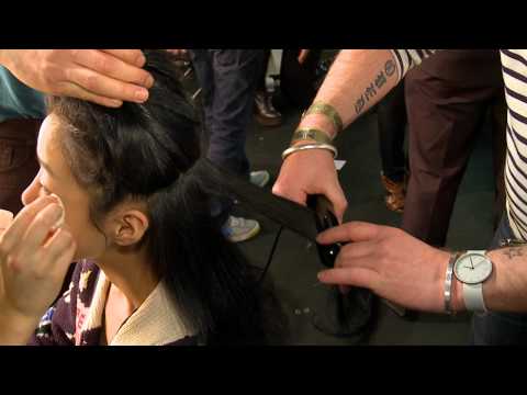 BaByliss PRO and Adam Reed Final back-stage at LFW AW10.mov